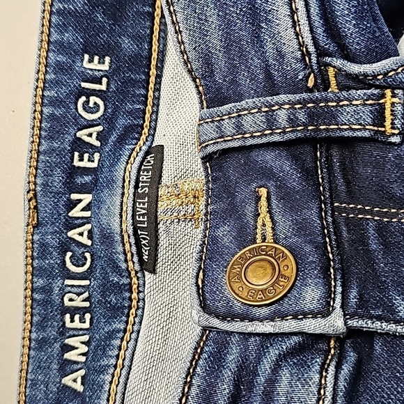 AMERICAN Eagle next level stretch size 2 high rise jeggings - Picture 6 of 8